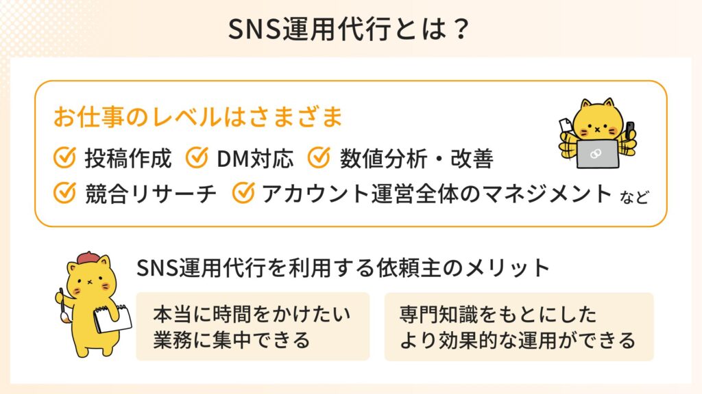 SNS運用代行とは？