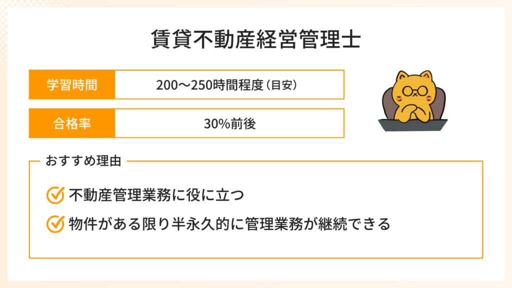 賃貸不動産経営管理士