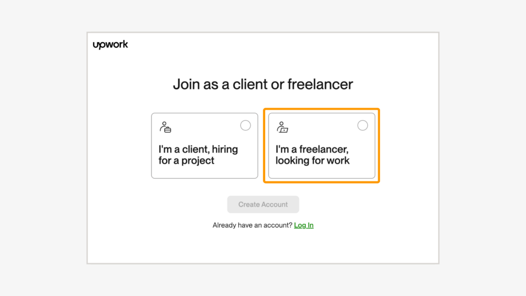 説明中央の「Create Account」が緑になったらクリック
