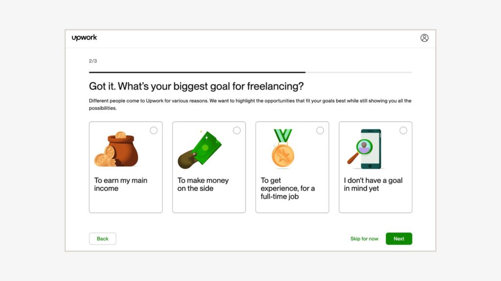 目標に関しての質問に回答