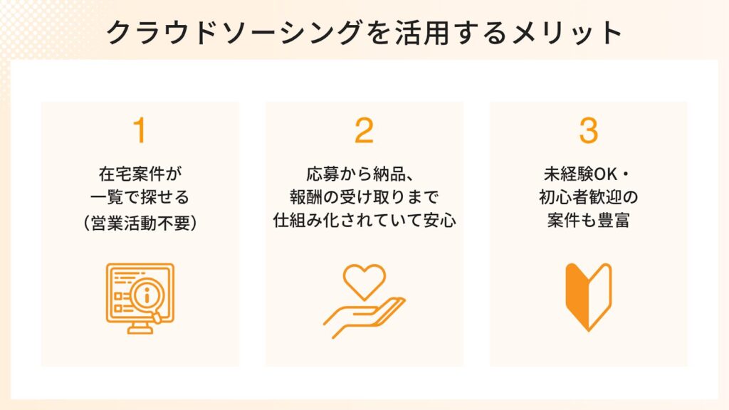 クラウドソーシングを活用するメリット