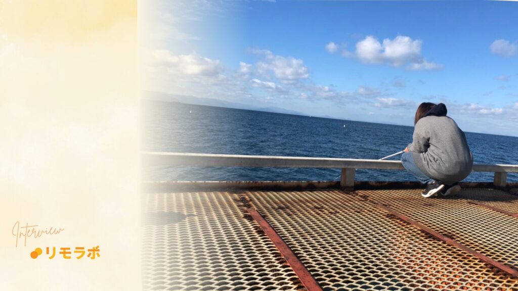 北海道のデザイン学校を卒業後、当時の先生の紹介で、洋服会社の営業事務として働いていました。