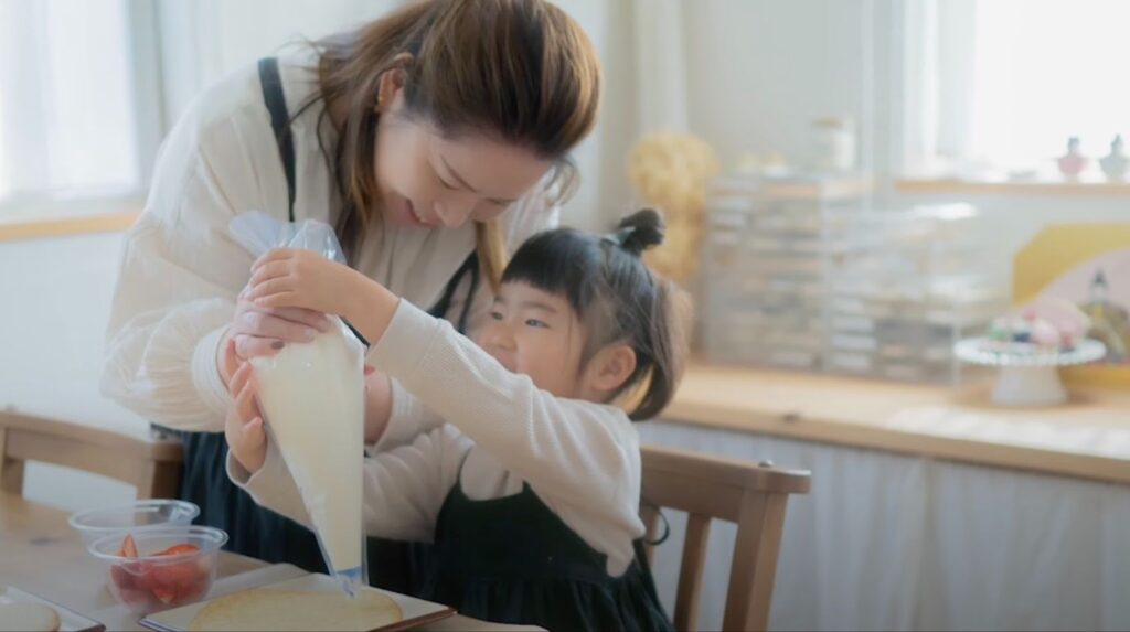 娘さんの将来の夢は「ママみたいなクッキーの先生」