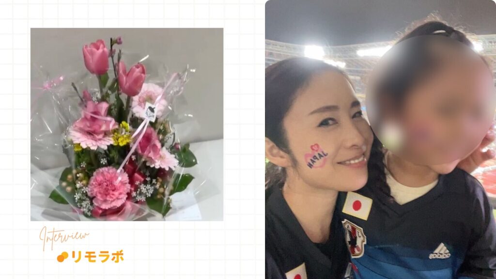 いとうりえさんの今後の目標は、親として、楽しく働く姿を子どもに見せていくこと。