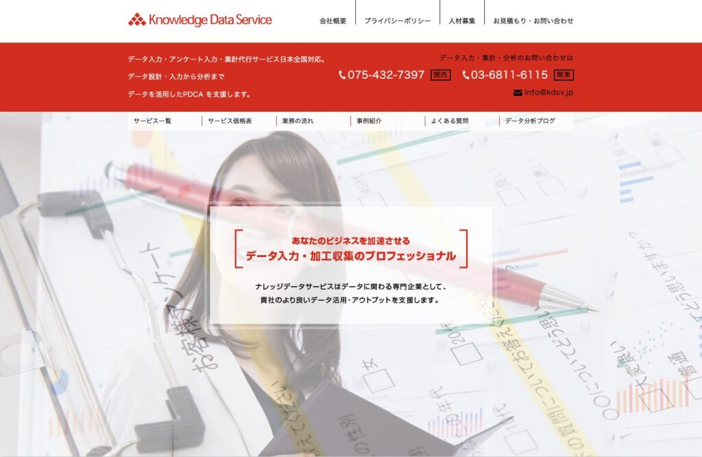 ナレッジデータサービス株式会社公式サイト